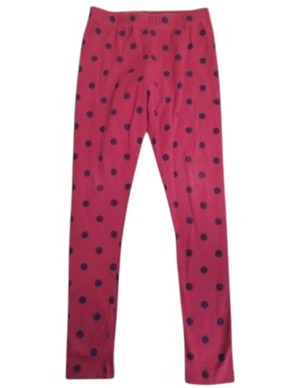 CARTER'S Cranberry Red Polka Dot Leggings Girls Size 12
